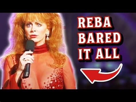 reba mcentire nudes|Reba McEntire Infamous Wardrobe FAIL (Special Bra)